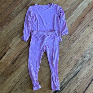 Kyte BABY toddler pj set bubblegum pink 2T